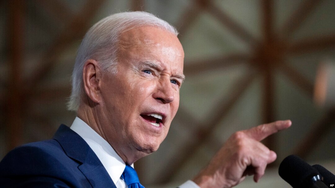 President Joe Biden speaks about threats to democracy ahead of next week's midterm elections, Nov. 2, 2022, at the Columbus Club in Union Station, near the U.S. Capitol in Washington.