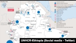  ካብ ሕ/ሃ ዝተረኽበ ካርታ መዓስከር ስደተኛታት ኣብ ኢትዮጵያ- ፋይል
