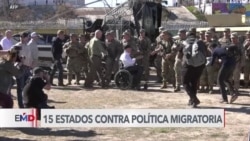 EEUU: Migración sigue enfrentando al gobierno federal con algunos estados
