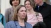 FILE - US Ambassador to Russia Lynne Tracy is pictured outside the Moscow City Court following the verdict in the case against Russian opposition figure Vladimir Kara-Murza, in Moscow, Apr. 17, 2023. 