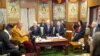 Dalai Lama meets Australian and German Parliamentarians on Uprising Anniversary. 