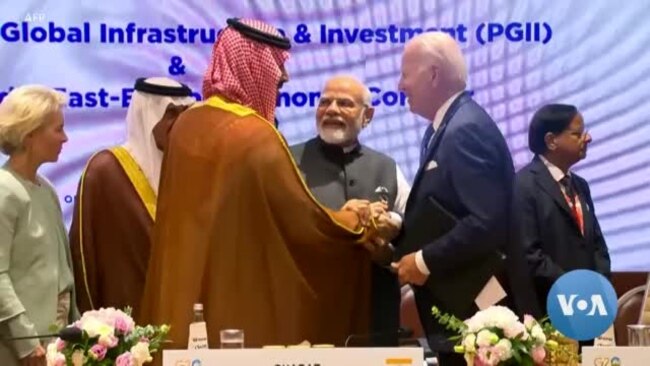 G20 Leaders Sign Deal on Infrastructure Corridor from India to Europe 