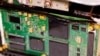 FILE - A radio altimeter containing Altera chips, used in Russia's Kalibr and 9M727 Iskander missiles to enable them to hug terrain, which was collected on the battlefield by Ukraine's military and presented to Reuters by a senior Ukrainian security offic