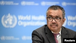 Mkuu wa shirika la afya duniani Tedros Adhanom Ghebreyesus