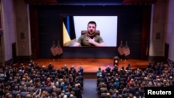 ARHIVA - Obraćanje ukrajinskog predsednika američkom kongresu (Foto: AP/J. Scott Applewhite/Pool)
