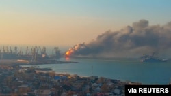 UKRAINE-CRISIS/BERDIANSK-PORT