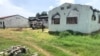 Hospital de Quissanga hospital destruído pelos inusrgentes em abril de 2020, Cabo Delgado, Moçambique