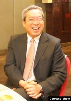 台北的財信傳媒董事長謝金河(照片提供:謝金河)