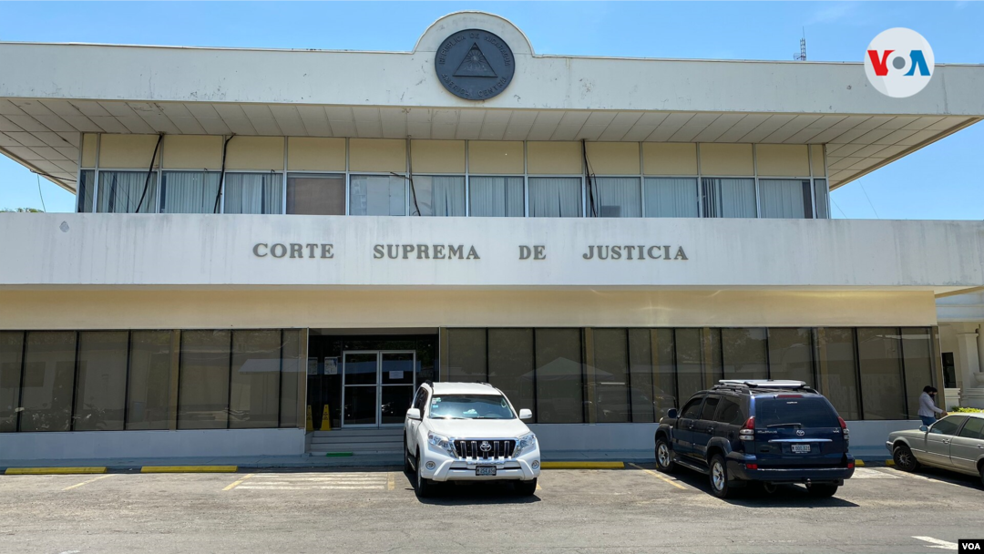 La Corte Suprema de Justicia de Nicaragua ha sido señalada de estar controlada por el presidente Daniel Ortega. [Foto de Houston Castillo, VOA]