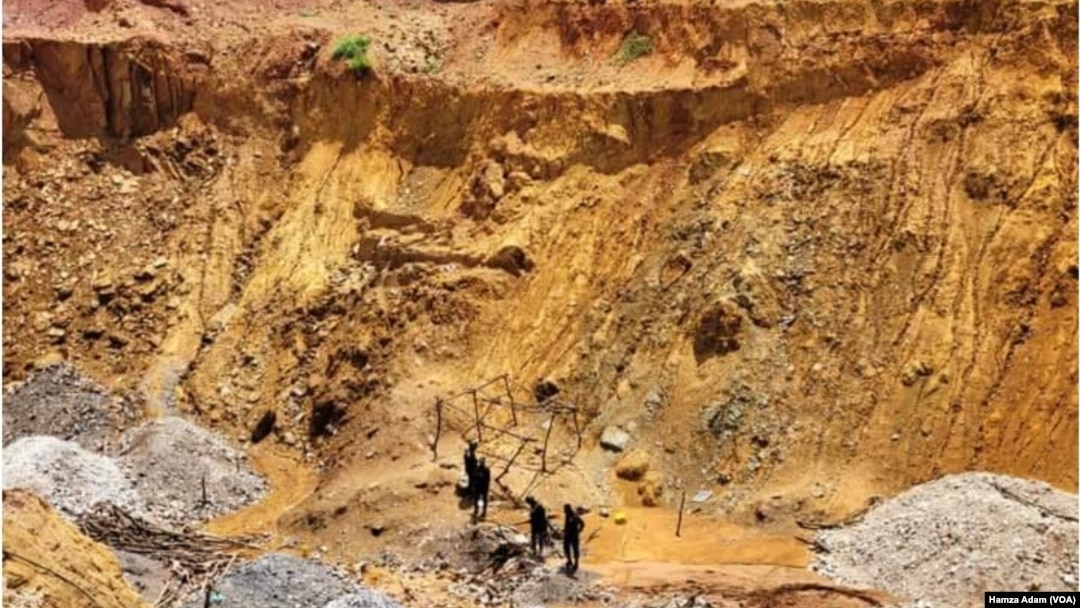 Wani wurin hakar ma’adanai a Ghana