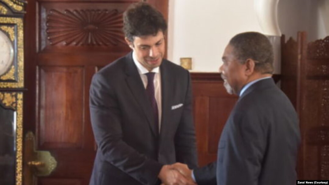 Jean Boustany mfanyabiashara wa Lebanon akutana na Rais Ali Mohameds Shein wa Zanzibar
