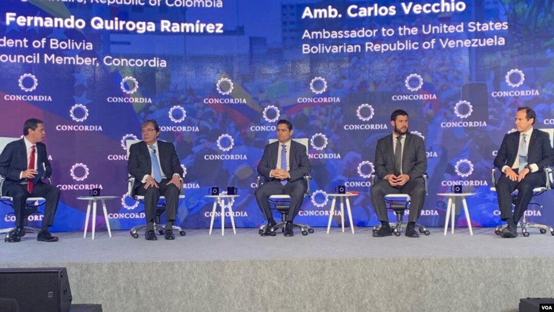 El panel 'Venezuela: Preparándose para lo inesperado' se llevó a cabo en el Concordia Americas Summit 2019. 