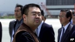金正恩同父異母的哥哥金正男(資料照片)