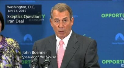 Republicans Blast Iran Nuclear Deal