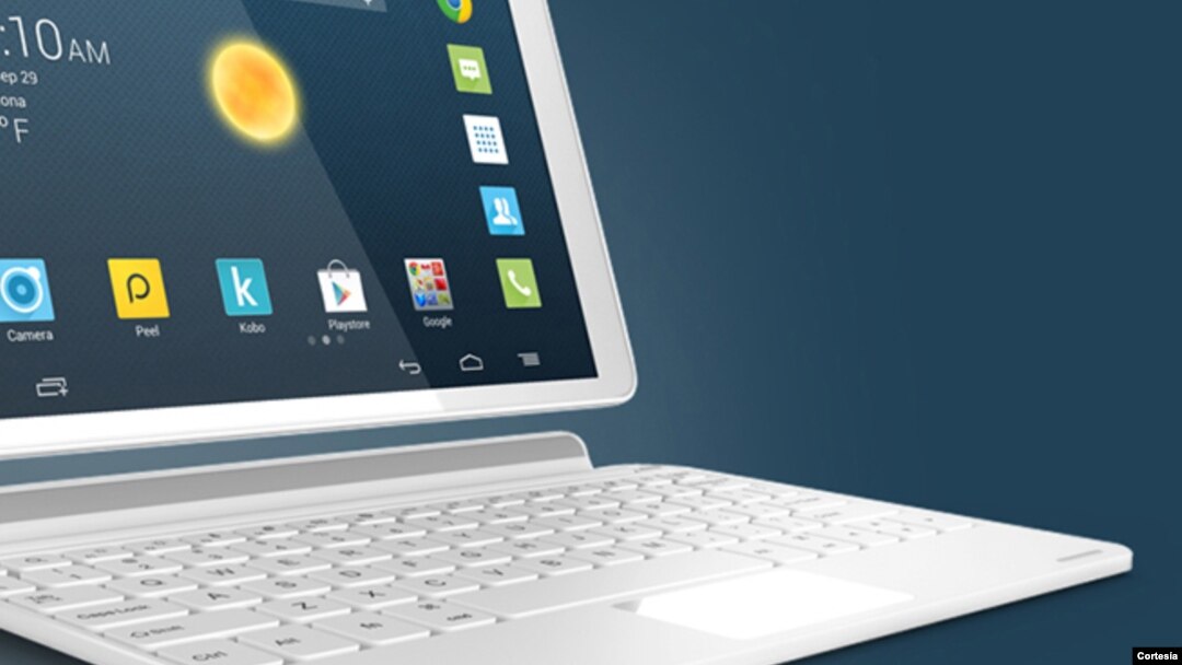 La novedosas tableta de Alcatel Onetouch POP 10, podría ahorrar dinero a los consumidores al convertirse en laptop, de ser necesario.