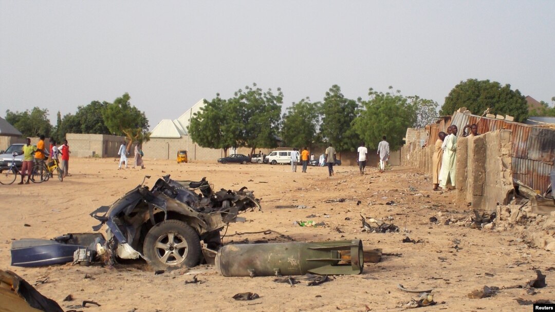Wani wuri da mayakan Boko Haram suka kai hari a arewa maso gabashin Najeriya