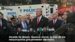De Blasio: "Esto fue un intento de ataque terrorista"