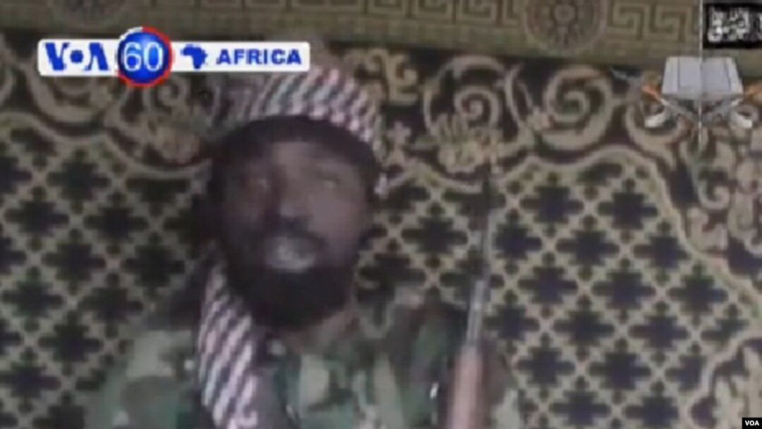 Shugaban 'yan Boko Haram.