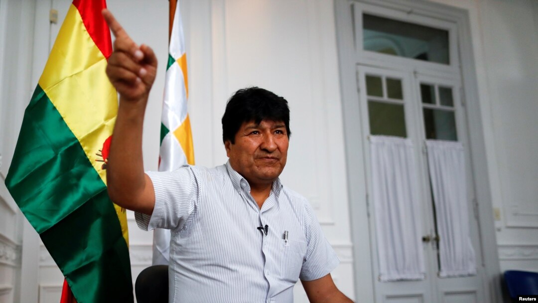 Morales dijo que “deberá haber una severa sanción contra Luis Almagro y su equipo que ha ido a hacer esta auditoría electoral en Bolivia”.
