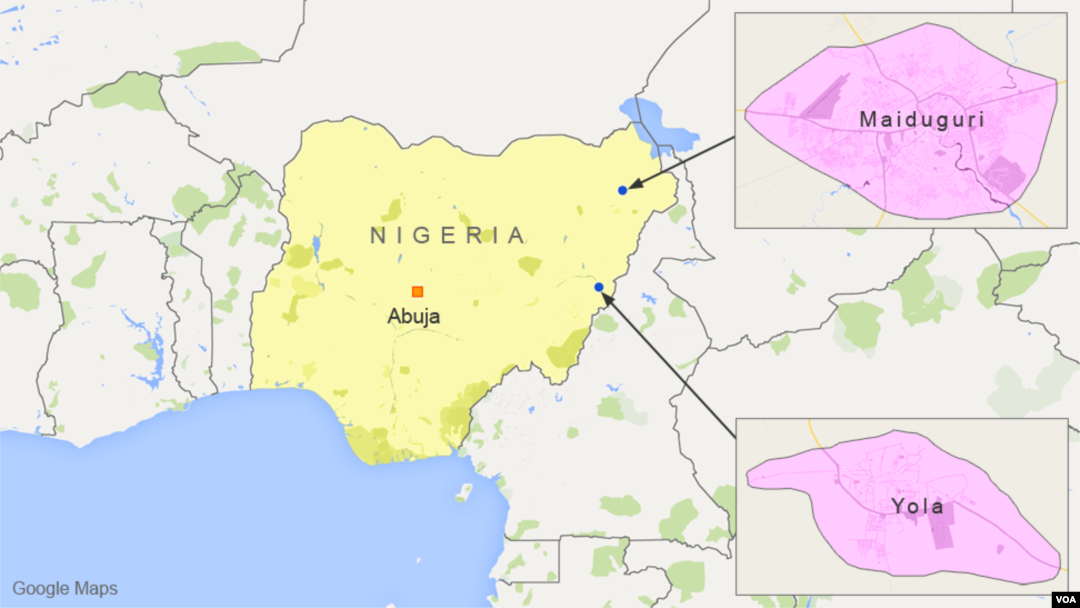 Yola and Maiduguri, Nigeria