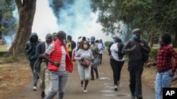 Waandamanji walalamijia visa vya ufisadi Kenya kwenye picha ya maktaba