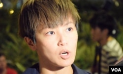 香港歌手何韻詩。(美國之音湯惠芸)