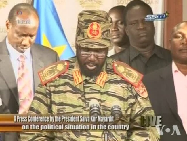 Overnight Curfew Declared Amid Unrest in South Sudan