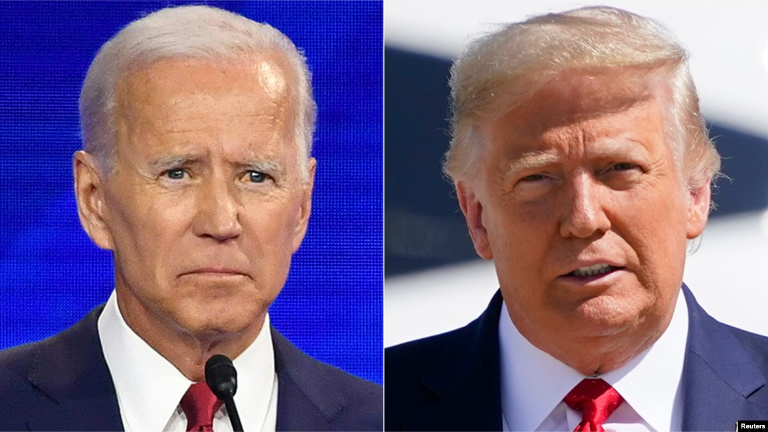Joe Biden da Shugaban Kasar Amurka Donald Trump.
