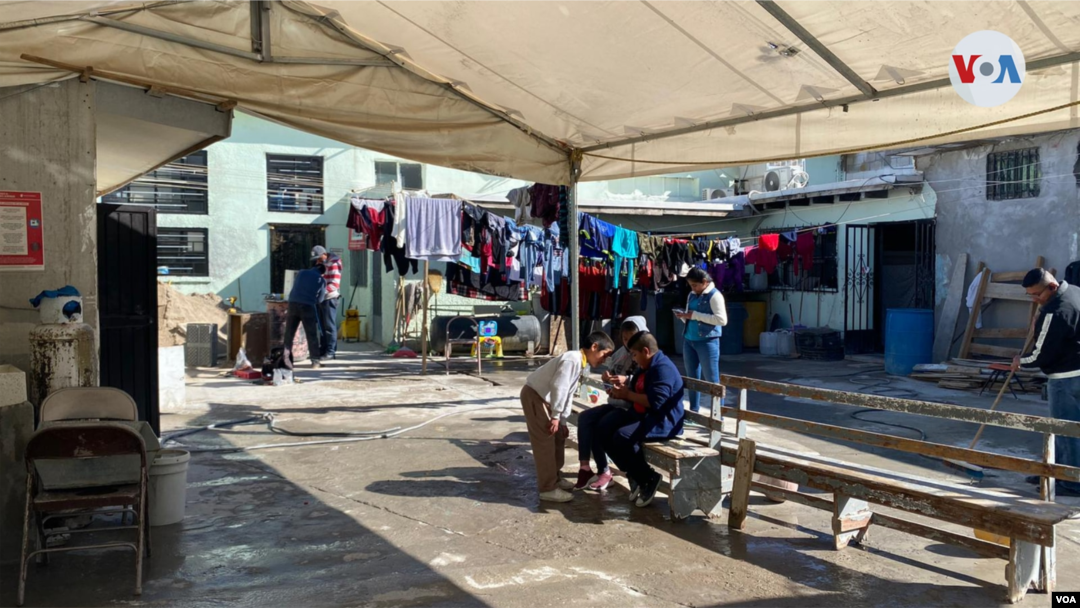 Refugio El Buen Samaritano, Ciudad Juárez, México. [Foto: Celia Mendoza]
