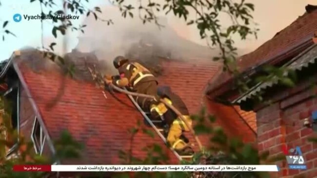 اوکراین و روسیه یکدیگر را به حملات هوایی شبانه در مناطق مرزی متهم کردند