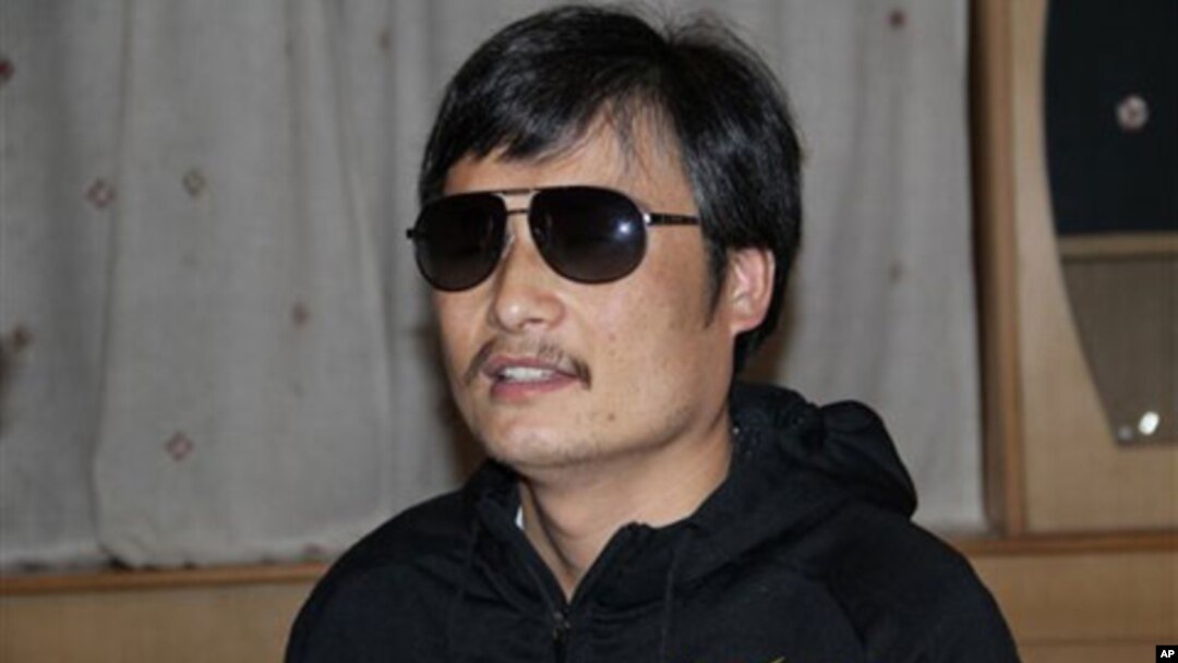 中國盲人維權者陳光誠。