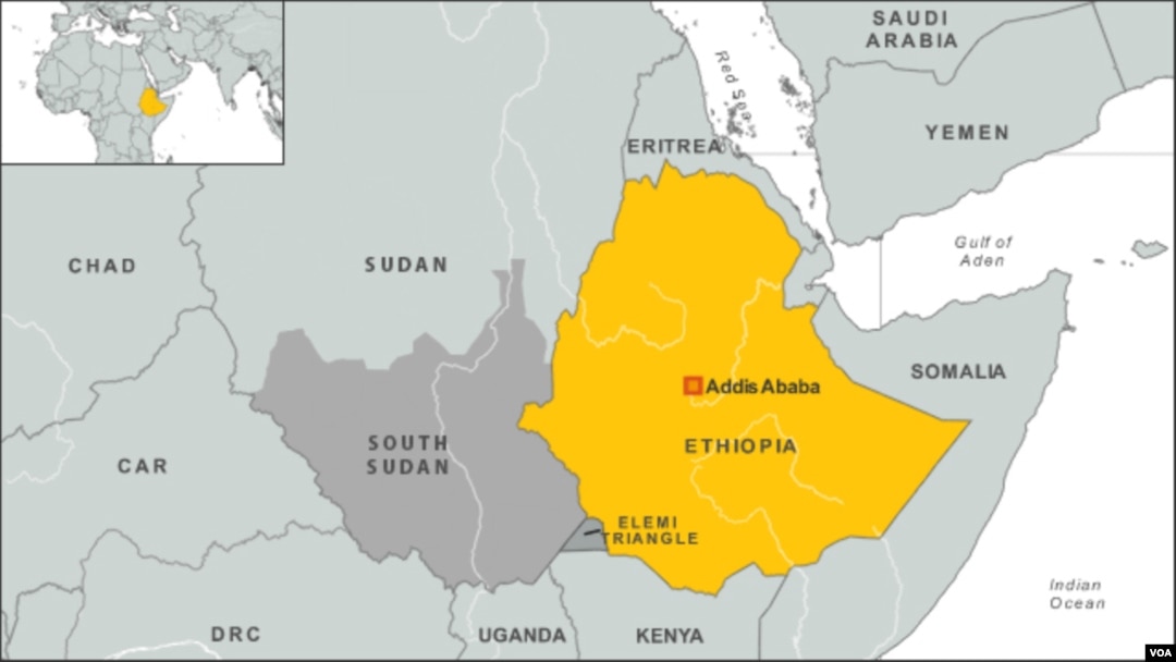 Ethiopia map
