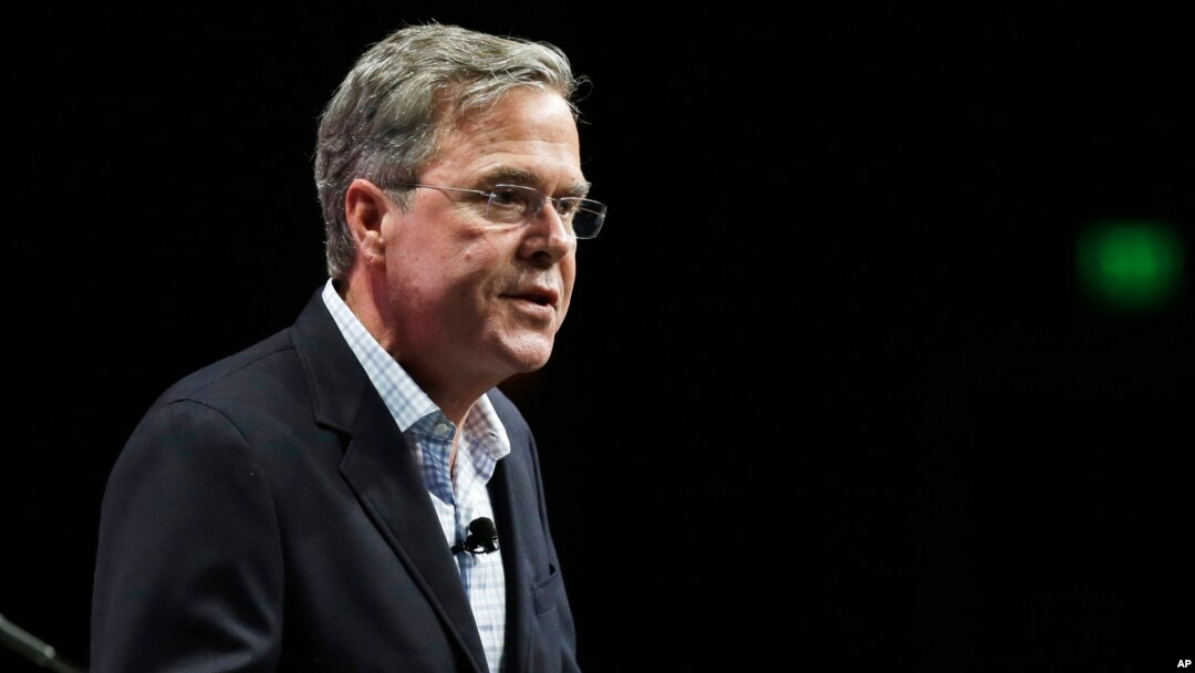 El exgobernador de Florida Jeb Bush criticó en su cuenta de Twitter el discurso del presidente Barack Obama.