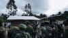 Basoda ba mampinga ma RDC na parc ya Virunga, na Mutwanga, Nord-Kivu, 24 mars 2021