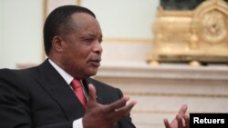 Rais wa Congo Denis Sassou N'Guesso 