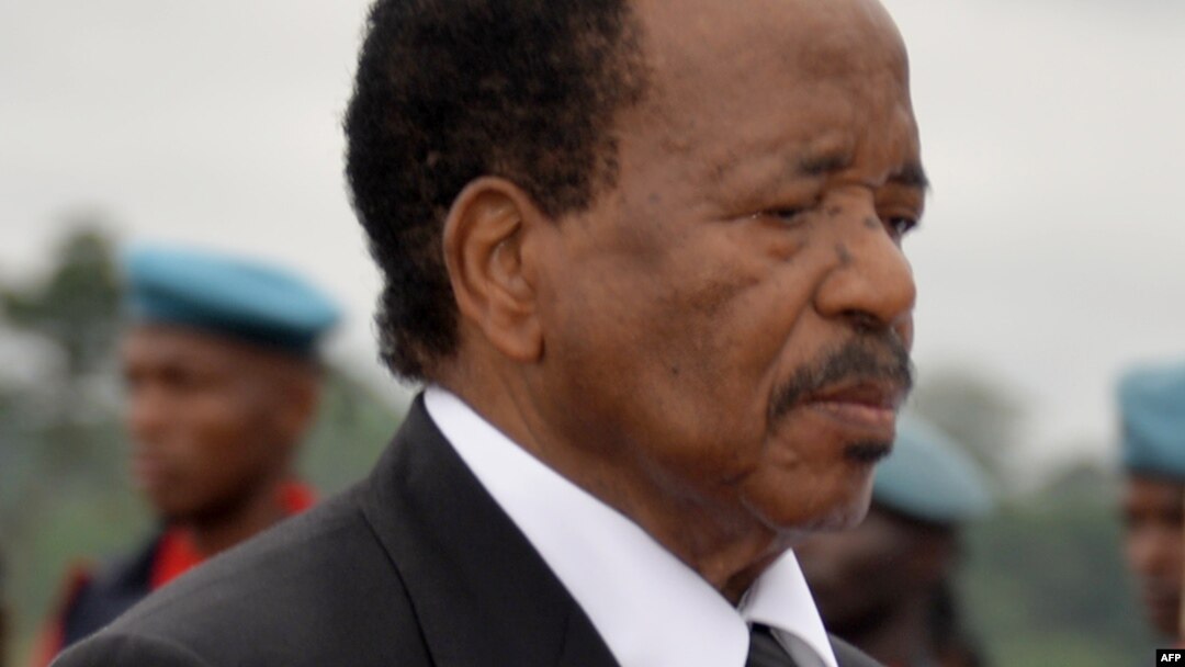  Shugaban kasar Kamaru Paul Biya