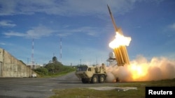 美國薩德終端高空區域防禦系統（THAAD）攔截器引起了中國的批評，中國稱其危及本國國家安全。