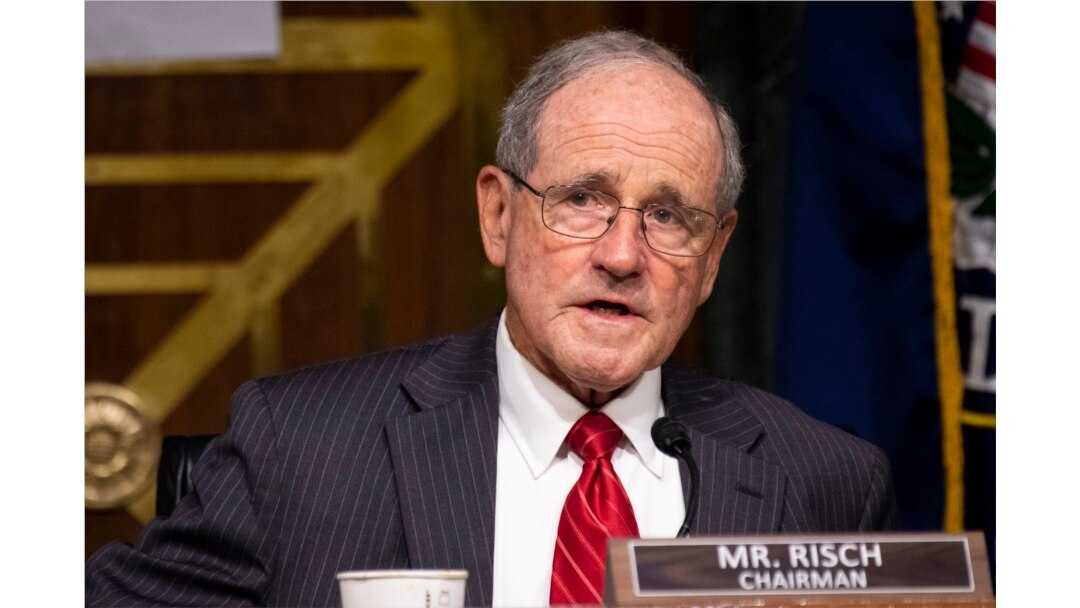 資料照:美國參議院外交關係委員會主席吉姆·裡施(Jim Risch)