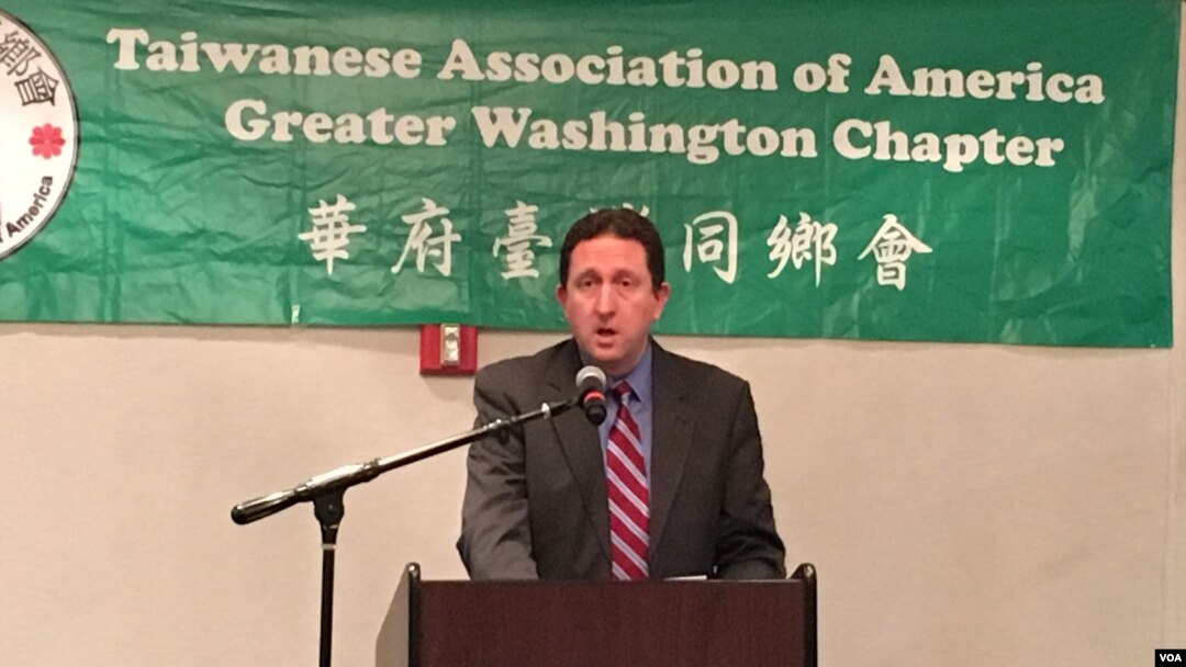 美國國務院東亞事務局台灣協調處處長何樂進(美國之音鍾辰芳拍攝)