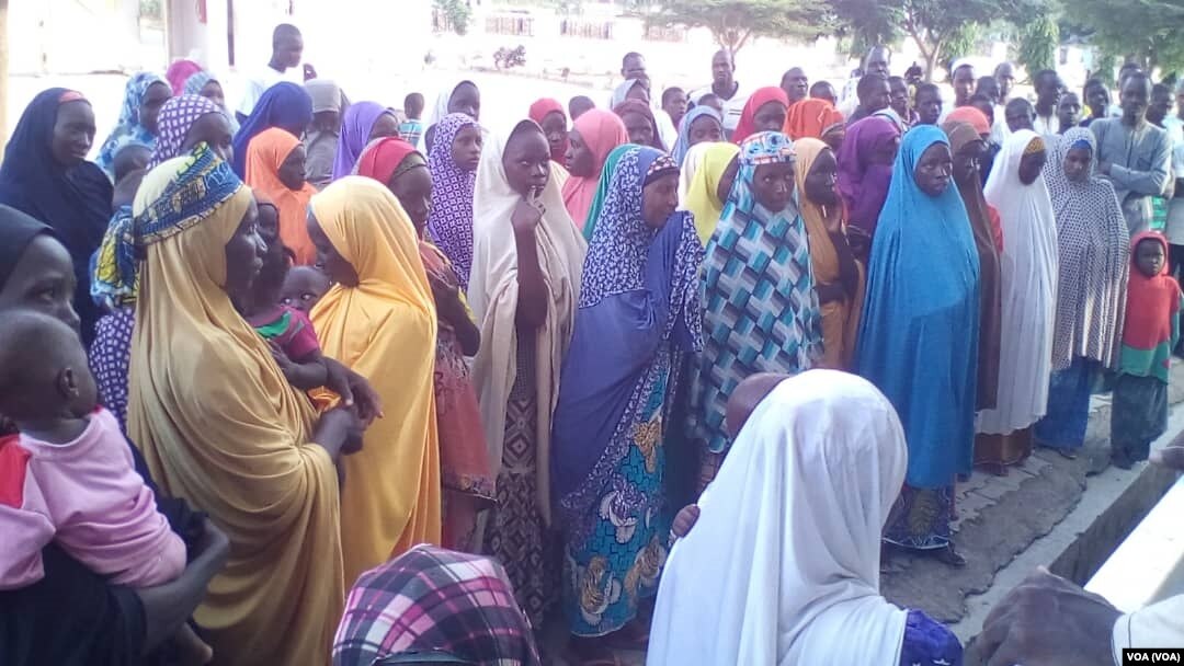 Wasu 'yan gudun hijira a Jihar Taraba 
