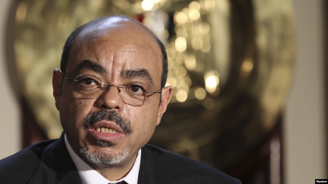 Ethiopia's Prime Minister Meles Zenawi, September 17, 2011