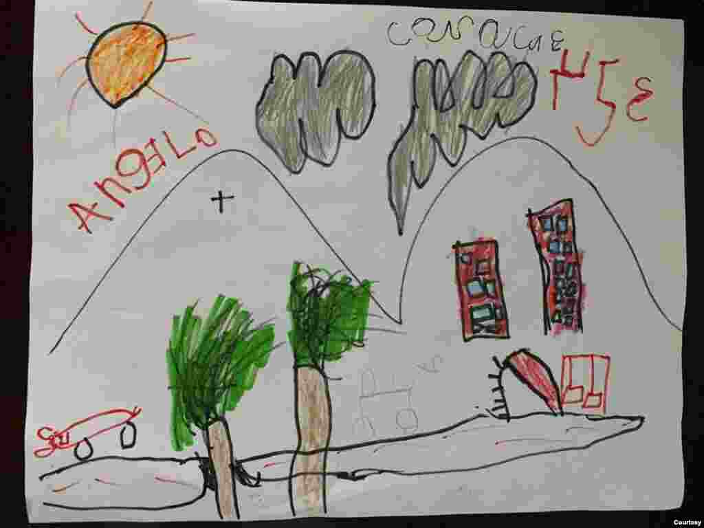 Angelo Maniglia de 5 años sueña con que su ciudad vuelva a ser la misma y que todos puedan volver a salir. Desea que en su ciudad existan más parques y comenta que extraña muchísimo montarse en un columpio.