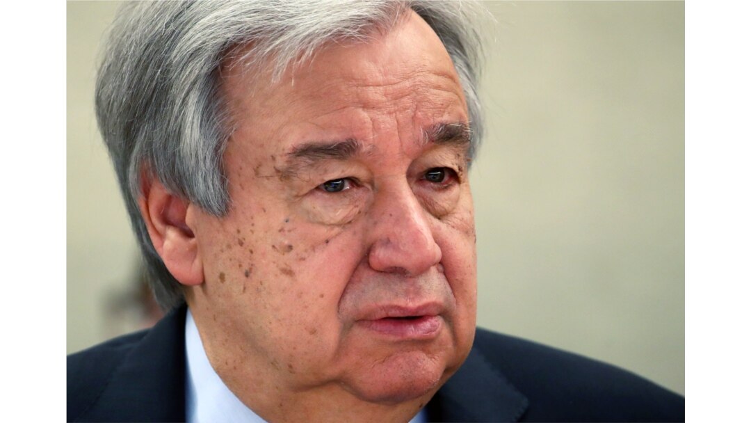 FILE - U.N. Secretary-General Antonio Guterres.