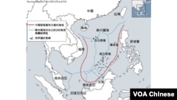 南中國海經濟專屬區地圖