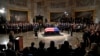 US lawmakers honor former President Jimmy Carter in Capitol Rotunda 
