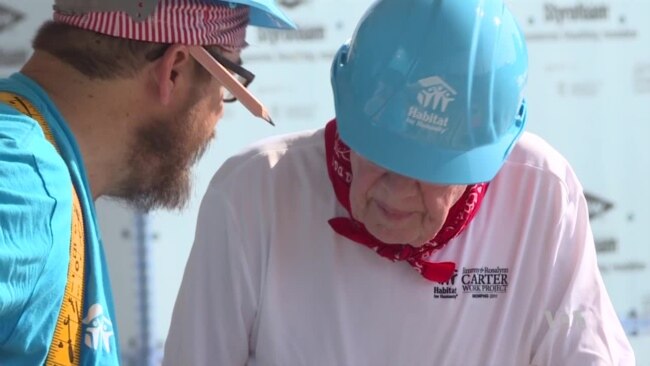 Jimmy, Rosalynn Carter Build Homes, Hope, Legacy with Habitat for Humanity
