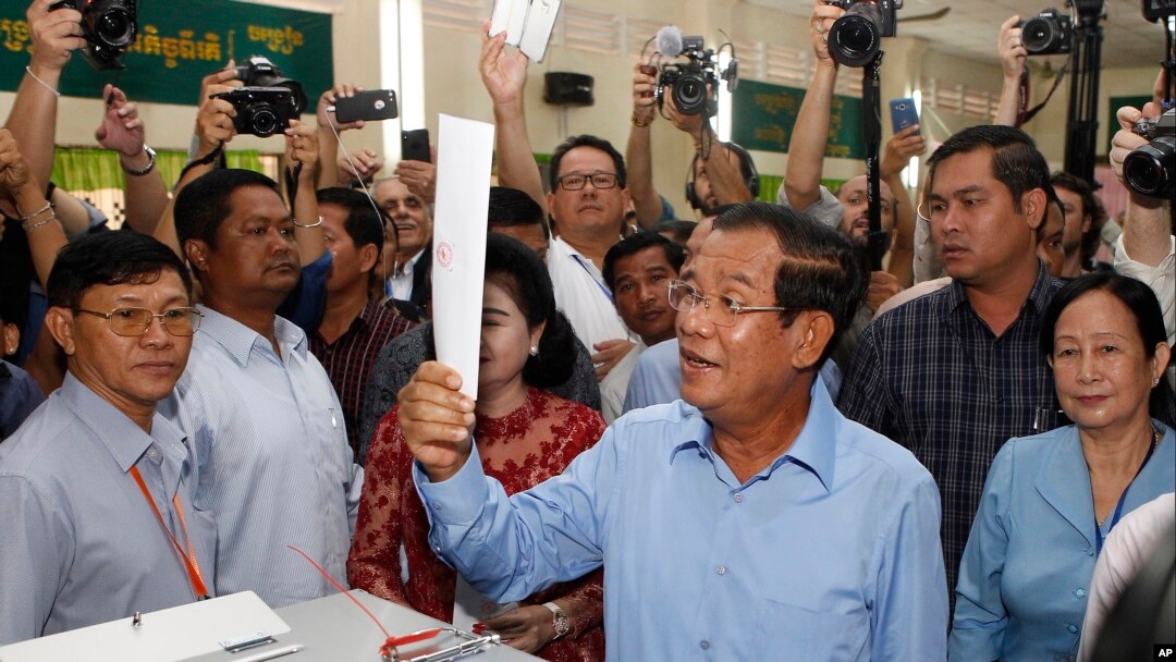 Frai Ministan Cambodia Hun Sen a Runfar Zabe 