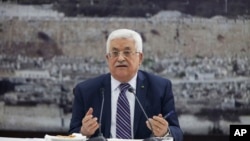 محمود عباس رئیس تشکیلات خودگردان فلسطینی