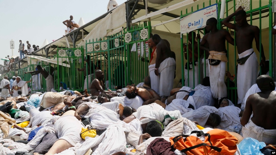 Sakamakon turmutsitsin da ya auku ranar Alhamis a Saudiya
