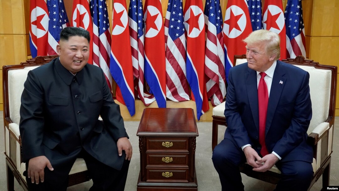 도널드 트럼프 미국 대통령과 김정은 북한 국무위원장이 지난 6월30일 판문점에서 만났다.